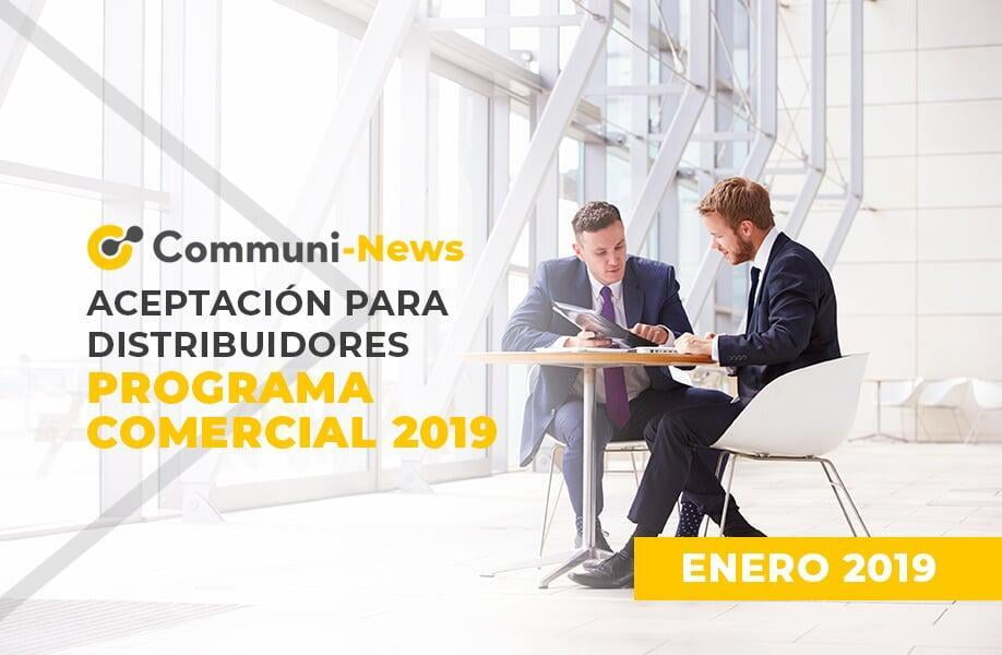 Aceptación de Programa Comercial 2019 